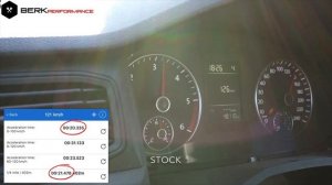 180HP VW CADDY 2.0TDI STOCK VS STAGE 1 TUNED ACCELERATION - BERKPeformance