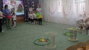 Игра-эстафета «Мамины помощники»