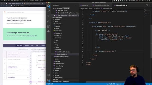 Creating a Laravel CMS - Step 5 - Adding the Login Process смотреть онлайн