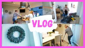 VLOG??: ?вечерняя уборка в кухне / венки из магазина Depot / развивашки для детей ?