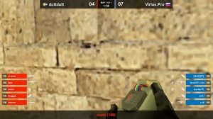 CS 1.6 ASUS Open -  Virtus.Pro vs. DuttDutt @ de_dust2