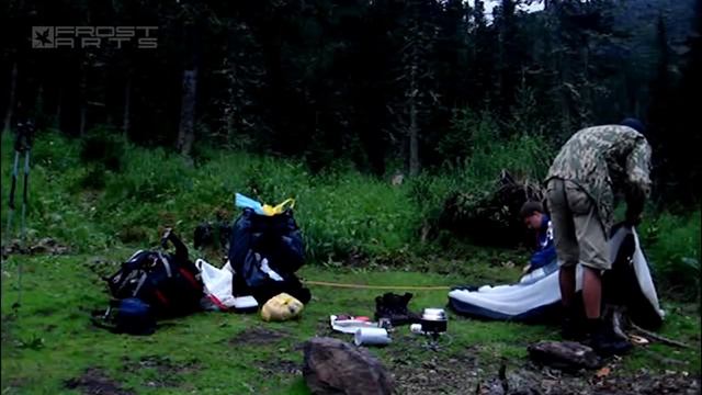 СИБИРСКИМИ ТРОПАМИ - ПИК ПОРОЖИСТЫЙ (Поход в горы \ Хамар-Дабан \ Байкал) (Bushcraft) смотреть онлайн