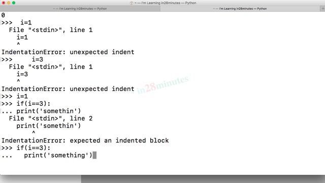 video9 6 Tip 5   Beginners Mistakes – Indentation