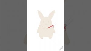 Как нарисовать кролика  ?