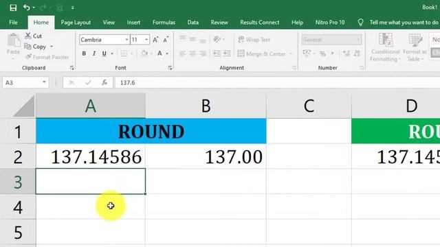 Excel ROUND Function | Excel Sinhala Tutorials - 28