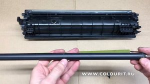 Халтурная заправка картриджа HP CE740A !