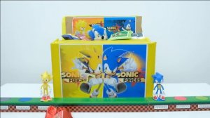 Sonic Forces Figure Collection Unboxing Review | ASMR Sonic The Hedgehog VS Super Sonic