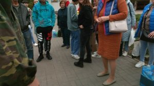 Акция в поддержку наших земляков, участвующих в спецоперации в Украине.