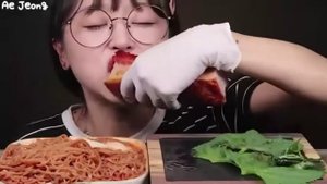 сало по корейски //АСМР//МУКБАНГ//еда//Корея//звуки еды