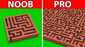 Я нашёл ЛАБРИНТ НУБА против ПРО в Майнкрафт ! Какой ЛАБИРИНТ БОЛЬШЕ ?