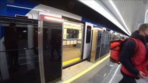 НОВАЯ СТАНЦИЯ МЕТРО ВОКЗАЛЬНАЯ МИНСК - ПЕРЕХОД ТРАВОЛАТОР ОТ ПЛОЩАДИ ЛЕНИНА
