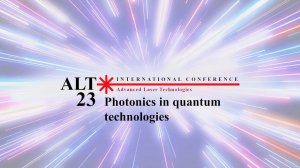 Photonics in quantum technologies. Day 3