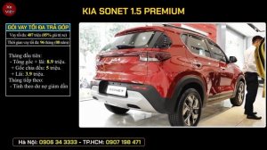 Xe gầm cao Kia Sonet hơn 500 triệu, rẻ hơn Toyota Raize. Cập nhật lăn bánh và trả góp tháng 12/2023