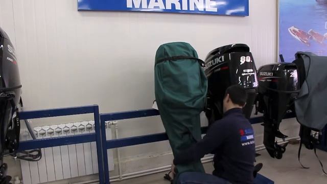 Чехол пыльник для подвесного мотора SUZUKI DF70:80:90A смотреть онлайн