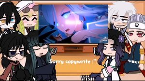 Hashira react to shenhe as the future hashira | Demon slayer | Genshin Impact