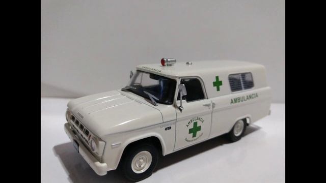 Colección VEHÍCULOS DE REPARTO Y SERVICIO edición # 7 DODGE D-100 - AMBULANCIA (1967) смотреть онлайн