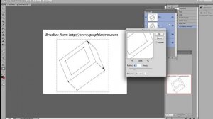 Photoshop : Create thinner outline brushes tutorial