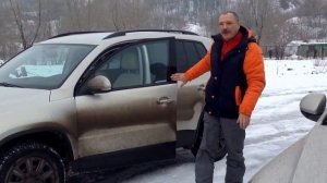 Испытание новой прошивки тормозов Тигуана