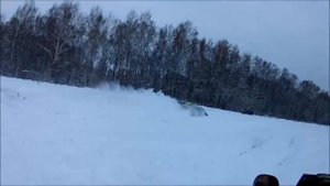 Багги BRP по глубокому снегу! Ракета!