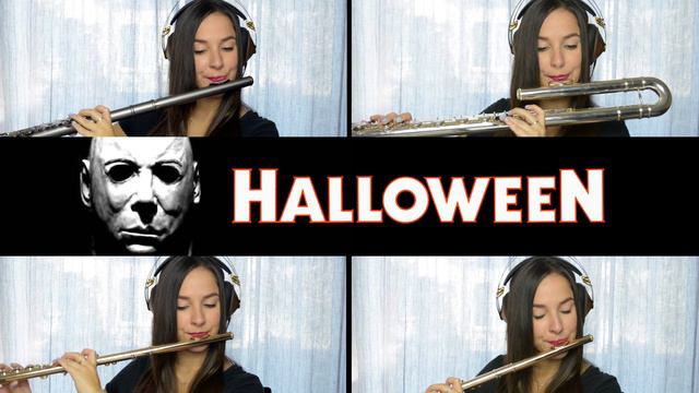 Halloween Theme Flute Cover | With Sheet Music! смотреть онлайн