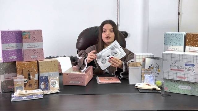 Обзор ограниченной серии подарочных боксов Milota Box на 8 марта.
