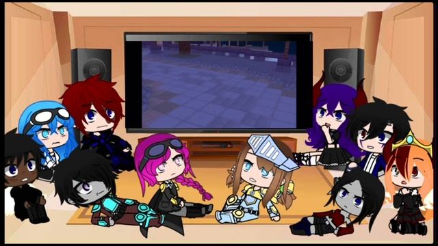 Rainimator characters react to Immortals Herobrine vs Naeus By SashaMT Animations смотреть онлайн