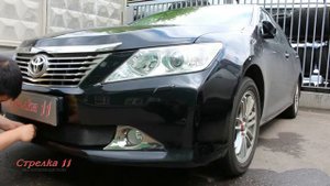 Защита радиатора OPTIMAL TOYOTA CAMRY VII (XV50) 2011-2014г.в. (Черный) - strelka11.ru