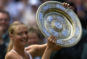 Wimbledon 2004 Final Serena Williams - Maria Sharapova
Шарапова