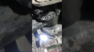 замена сайлентблоков задней балки funcargo. провернуло закладную гайку.