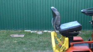 Обзор самодельного минитрактора,весенние покатушки на самодельном минитракторе