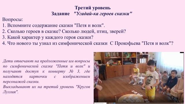 Музыкально-дидактическая квест-игра "Петя и волк". Музыкальный рукуоводитель Ворона Е. Н. смотреть онлайн