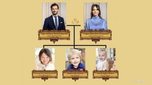 Семья КАРЛА XVI ГУСТАВА I король ШВЕЦИИ