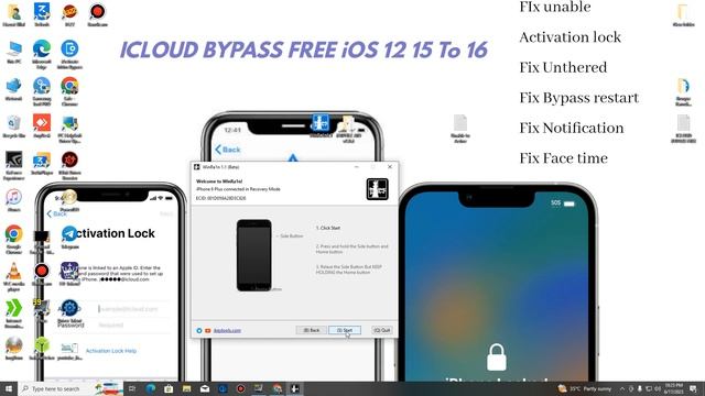 Fix Unable To Activate Error/Fix Broken Baseband Bypass from iPhone/iPad iOS 14.8/14.7/13.7/12.5.7