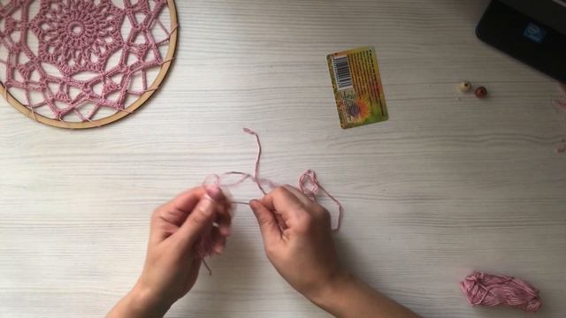 Ловец снов крючком. Мастер-класс часть 2. смотреть онлайн