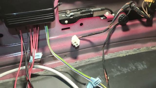 Розетка прицепа - 2 , согласующее устройство. Установка смотреть онлайн