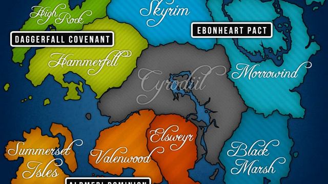 Map of Tamriel смотреть онлайн