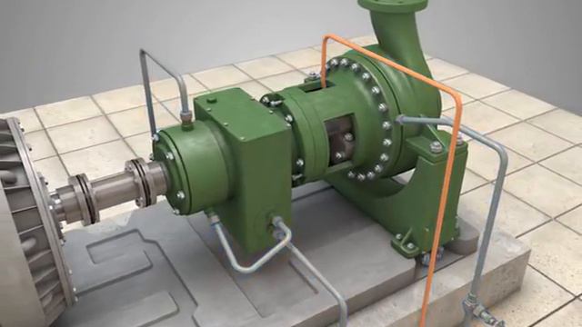 Консольный нефтяной центробежный насос
