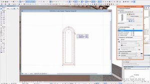 Archicad. Менеджер профилей. Моделирование нестандартного окна