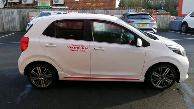 2020 Kia Picanto 1.0 T-GDi GT-LINE in Clear White - £11,999 смотреть онлайн