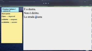Итальянский (часть 1 урок 24) по методу Пимслера (с комментариями от УчРобота)