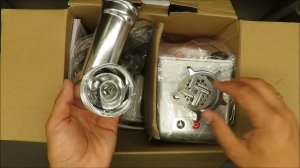 SilverCrest Minicer SFW 350 D3 UNBOXING (Lidl Meat Grinder 350W multi appliance)