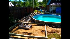 Как я сделал бассейн на даче своими руками