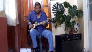 Carlos Santana -- Samba Pa Ti cover Chile by Nelson Conquist