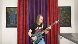 We Rock (Dio) HAMER Diablo Duncan guitar playthrough by Fabrizio Metalarm