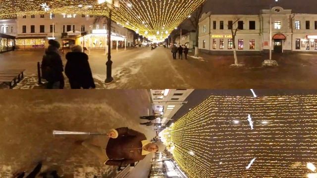 НОВОГОДНЯЯ РЯЗАНЬ 2020 360° - ВИДЕО №1