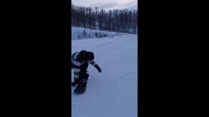 Первый влог. Горнолыжка Ян в Альметьевске.