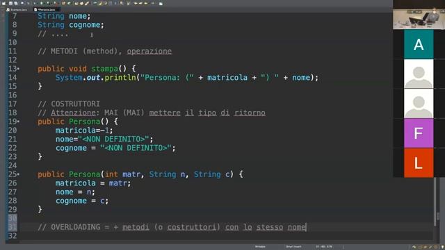 PO 2021 - Lezione del 4 Marzo - L'ambiente Eclipse e le caratteristiche base del linguaggio Java смотреть онлайн