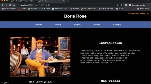 Projet (Php, JavaScript, Sass ) : Etude d'un login avec connexion à une bdd MySQL смотреть онлайн