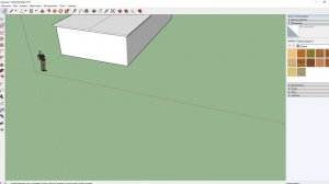 Моделируем стены и крышу дома в SketchUp