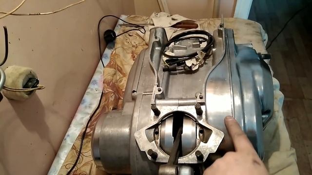 Полировка двигателя ИЖ